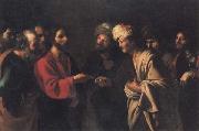 MANFREDI, Bartolomeo Tribute to Caesar USA oil painting artist